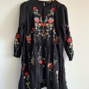 Flowy Embroidered dress